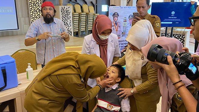 PAFI MAGETAN : Dinas Kesehatan Pringsewu Maksimalkan Imunisasi Polio Tahap Dua